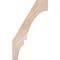 Ekena Millwork 3 1/2"W x 18"D x 30"H Balboa Smooth Knee Brace, Douglas Fir BRC04X18X30BOA00SDF - alternate 3